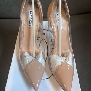 Steve Madden Malibu pump size 9 Malibu blush patent and pvc
